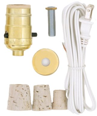 Create-A-Lamp Kit With Bottle Adapter No Harp