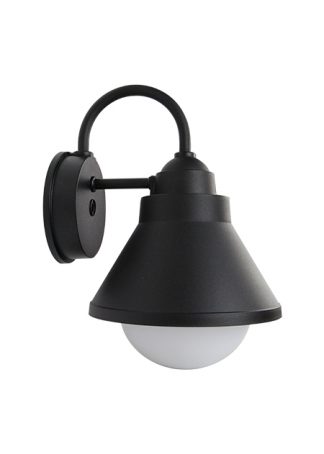 Catalog #11062 Shepard Belle Outdoor Wall Sconce with White Bottom Diffuser