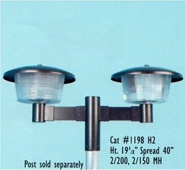 2 Light Shade Post Light Dark Sky Friendly