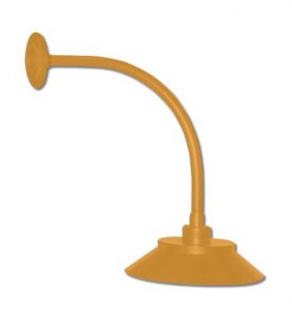 Low Profile Barn LED Shade with on small drop down