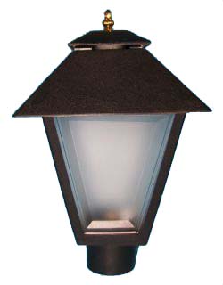 Polypropylene 10.5" x 18" Lantern Post Light