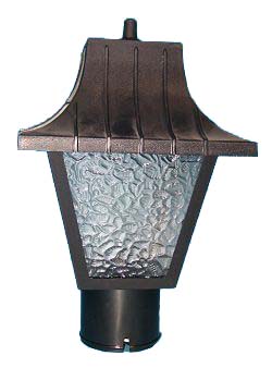 Mansard Post Light Polypropylene