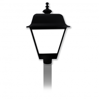 Large 27" x 15" Sturdy LED Post Light