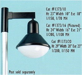 Dome and Lens Post Light