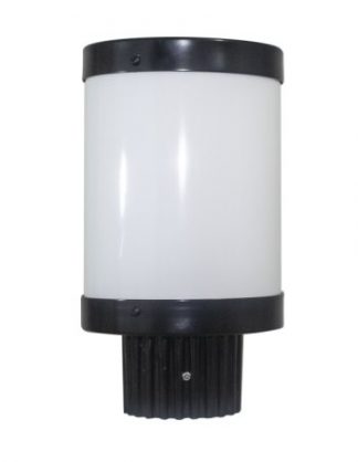 Cylinder Post Light with Flat Top