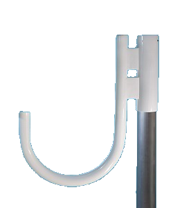 Heavy Gauge Reverse Gooseneck Post Mount