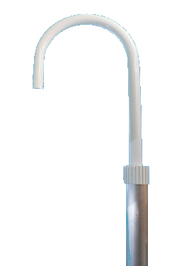 "J" Heavy Gauge Gooseneck Top Post Mount