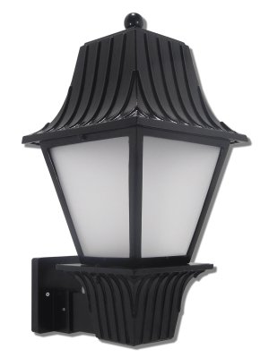 Tall Cast Aluminum Lantern Wall Bracket