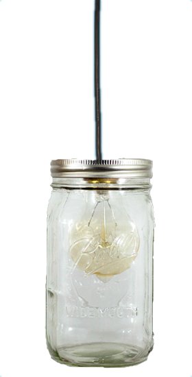 Mason Jar Pendant