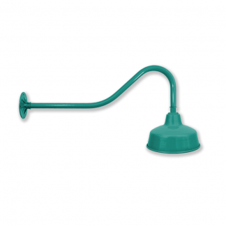 RLM Barn Shade on Outdoor Gooseneck Arm