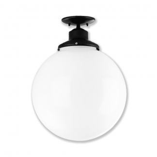 Large Acrylic Globe - Ceiling Flush