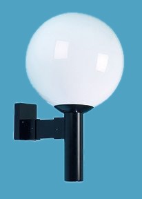 Acrylic Large Globe on Wall Bracket