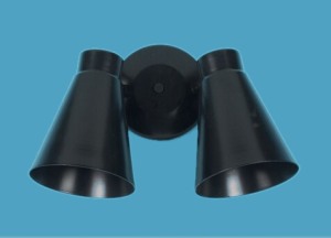 2 Tapered shades Wall Bracket with swivels