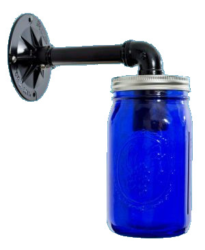 Mason Jar Wall Bracket