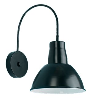 Indoor Dome Shade with Husk on J Arm