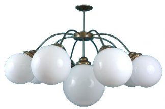 9 Light Globe Chandelier