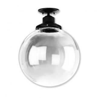 Large Glass Globe - Ceiling Flush