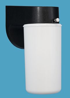 Lexan Cylinder on a Polycarbonate Wall Bracket