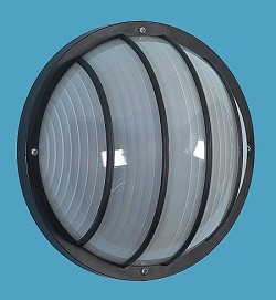 Nautical Round Ceiling & Wall Sconce with Bars