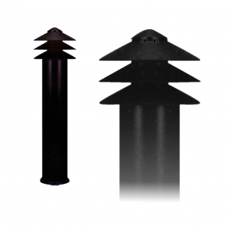 Bollard with Pagoda Top