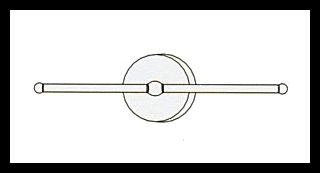 Double Light Straight Bar Arm