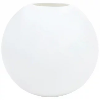 Neckless White Polyethylene Globes