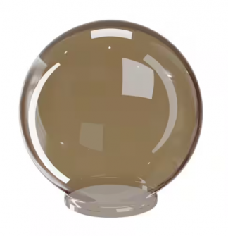 Necked Smoke Acrylic Globes