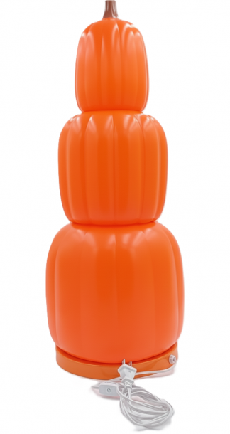 24" Stacked Pumpkin Autumn Light
