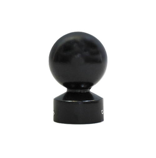 Ball decorative street pole finial cap for 3 inch diameter post – Primelite 11061-3
