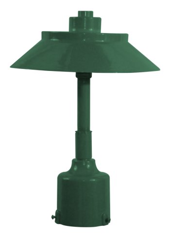 LED 10" Shade on Stem, Dark Sky Post Light