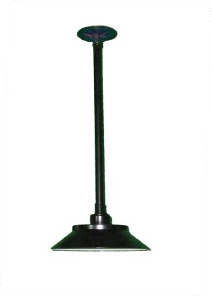 Low Profile Barn on stem with Built-in LED