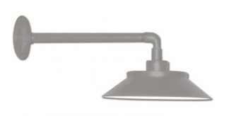 Low Profile Barn LED Shade Short Straight Arm