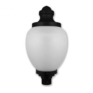 Acorn Street Light with Metal Top