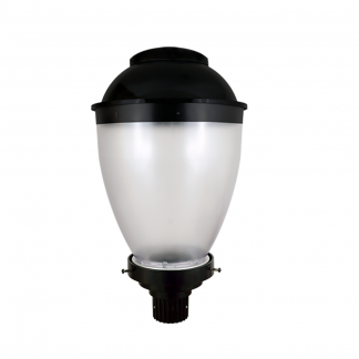 Polycarbonate Black Top Street Light