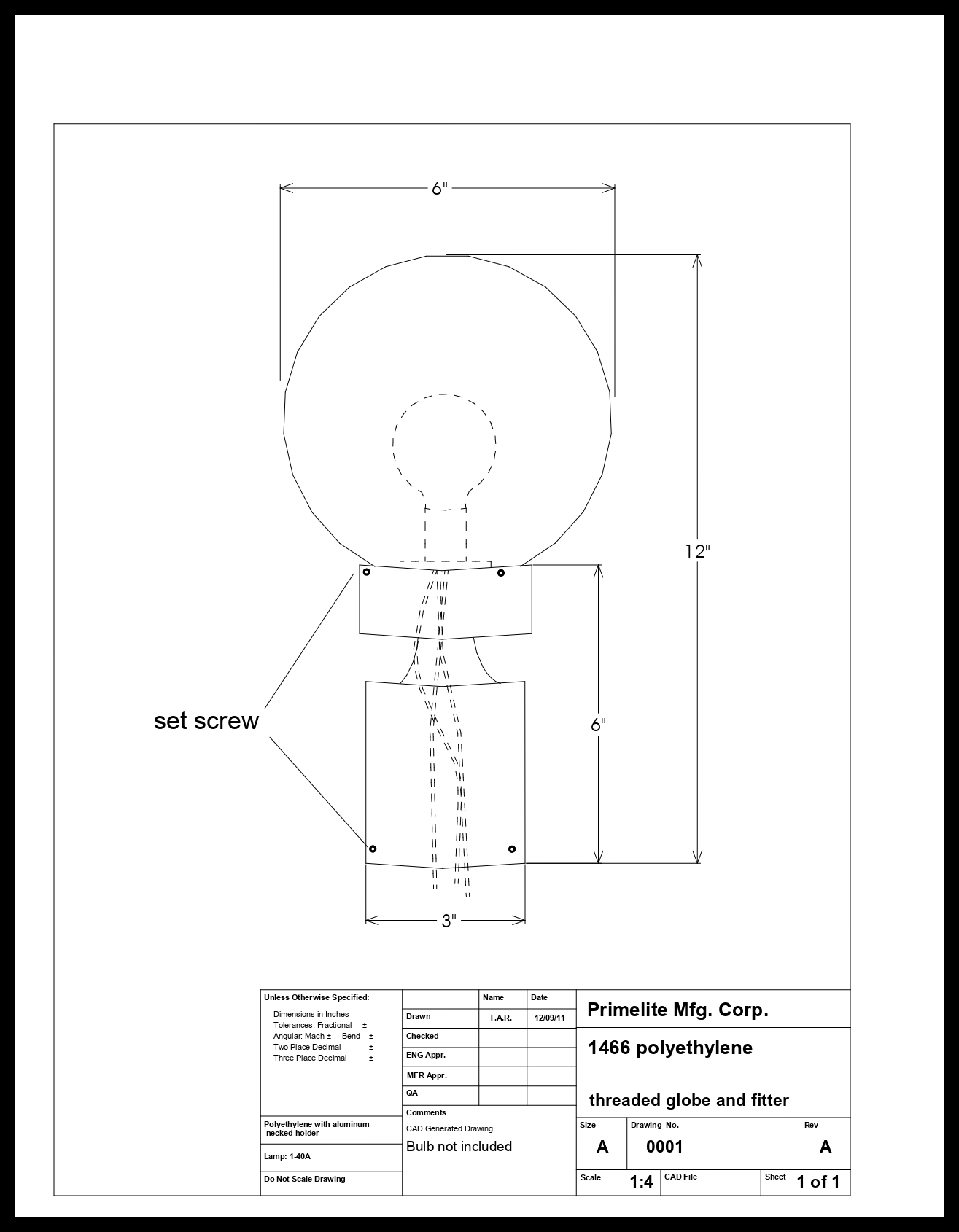 Polyethylene Threaded Post Light - Image 2