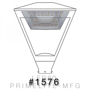 Street / Post Light #1576 LED80