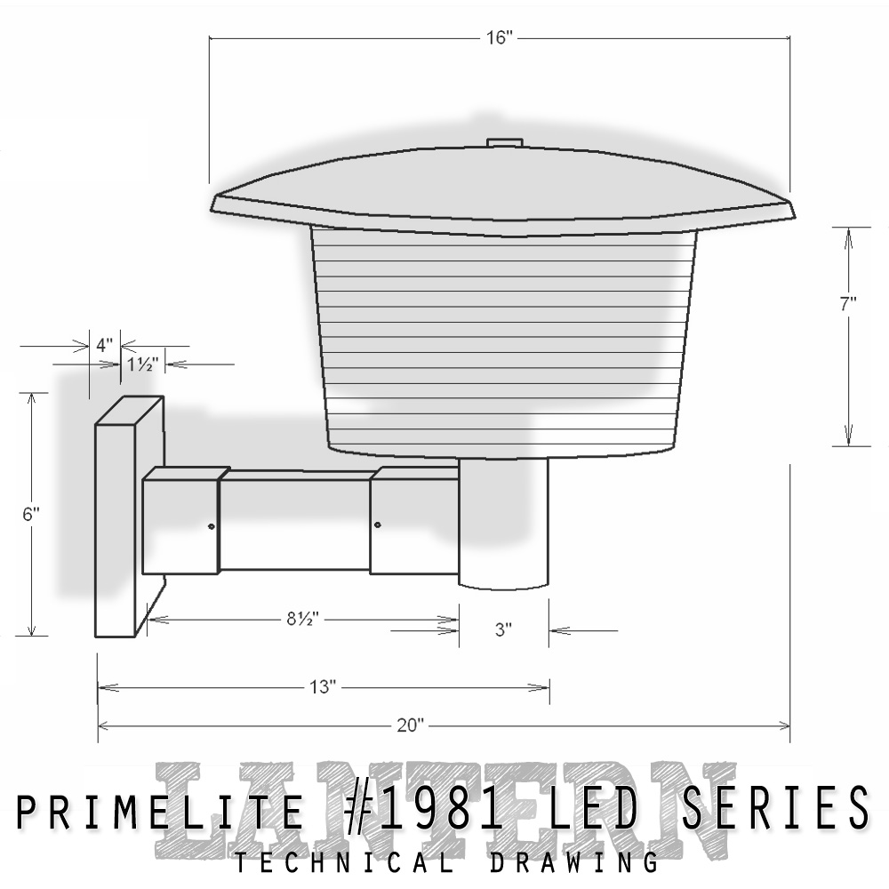 Lantern #1981 LED Series - Image 2