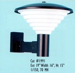 Modern Step Dark Sky Friendly on Wall Bracket