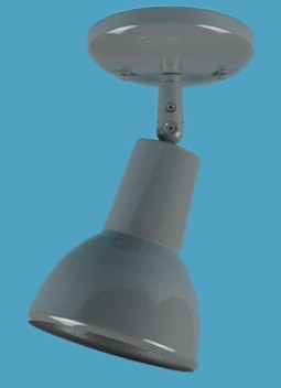 Bell Shape Shade on Ceiling Mount with Swivel