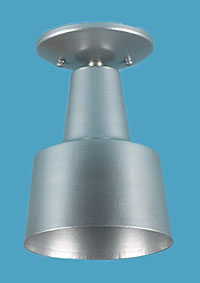 Large Step Shade Flush Ceiling Mount