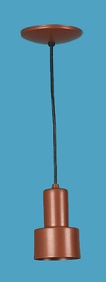 Step Shaped Aluminium Shade Pendant