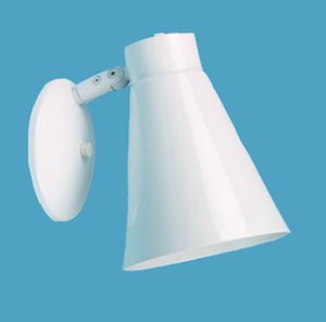 Tapered Bullet Shade Wall Bracket