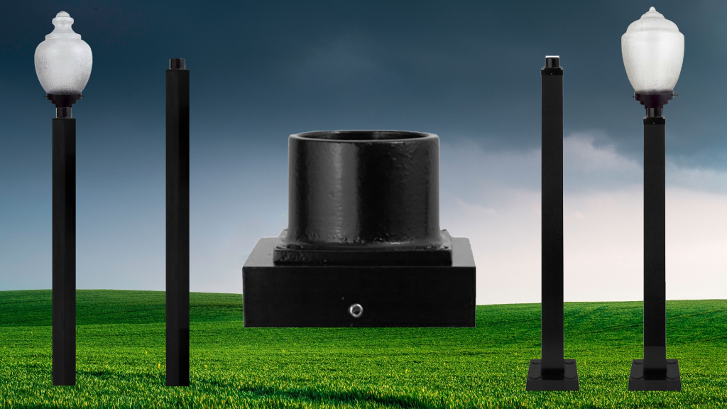 Square Posts for a Round Post Hole