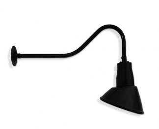 Gooseneck Angle Shade on Standard Arm