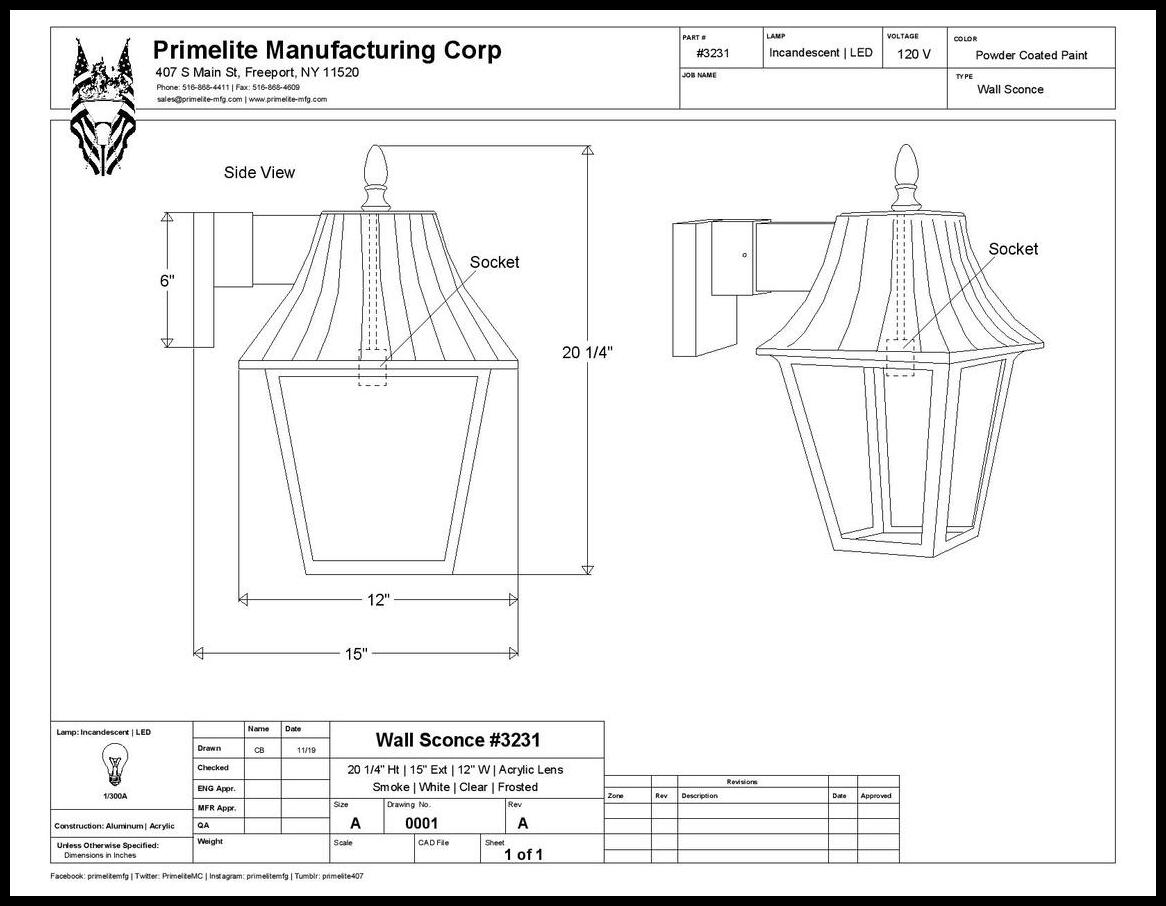Large Cast Aluminum Lantern Wall Bracket - Image 2