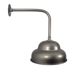 16" Emblem Down Shade on "L" Shape Wall Bracket