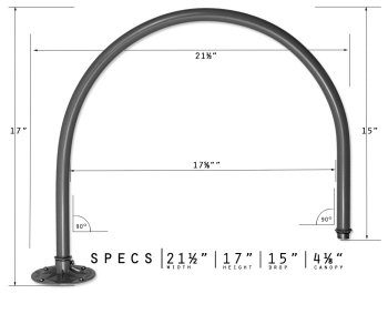 8ft Linear LED Light on Parapet Mount - Image 2