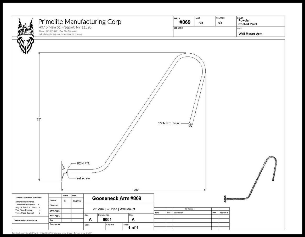 Z Arm Wall Bracket - Image 2