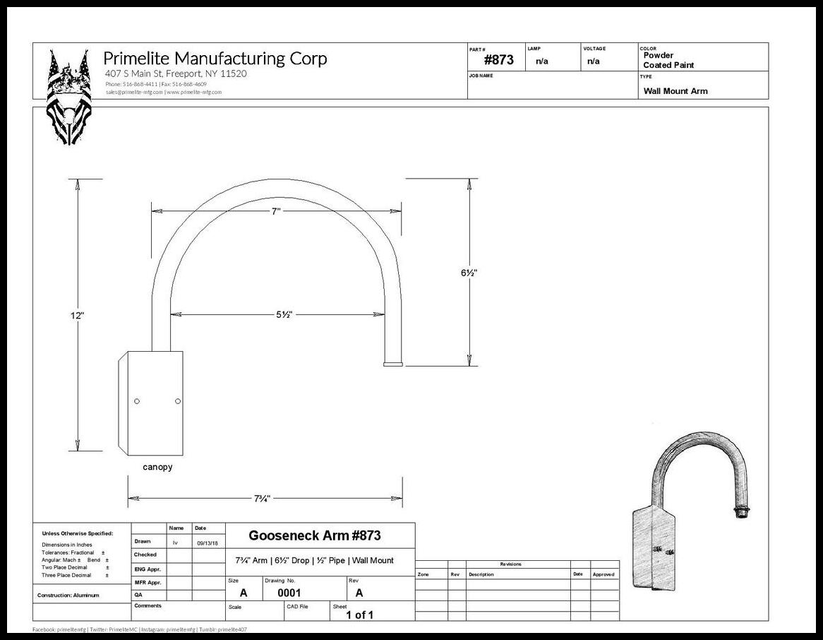 Loop Arm Wall Bracket - Image 2