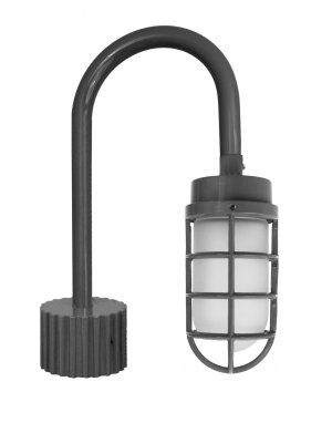 Jelly Jar with Wire Guard on "J" Post Mount